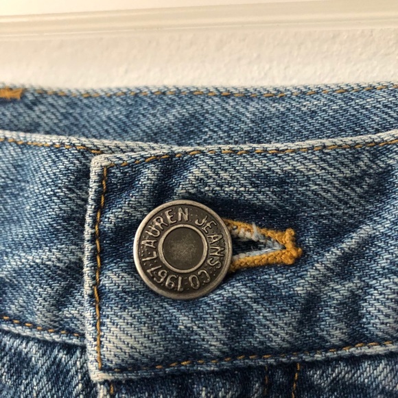 ralph lauren midi jean skirt - Picture 3 of 5